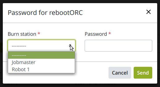 Reboot system